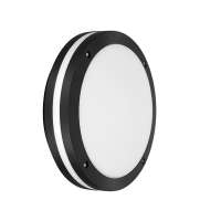 Round Die Cast Weather Proof Lights Waterproof IP65 Ceiling LED Bulkhead Light Bunker Light Fitting 20W Outdoor Wall Mounted