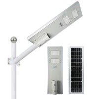 Waterproof outdoor ip65 motion sensor integrated 50w 100w 150w all in one led solar street light